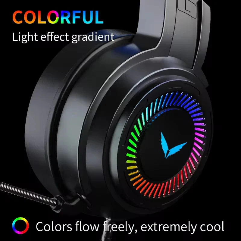 Virtual Surround Gaming Headset Black