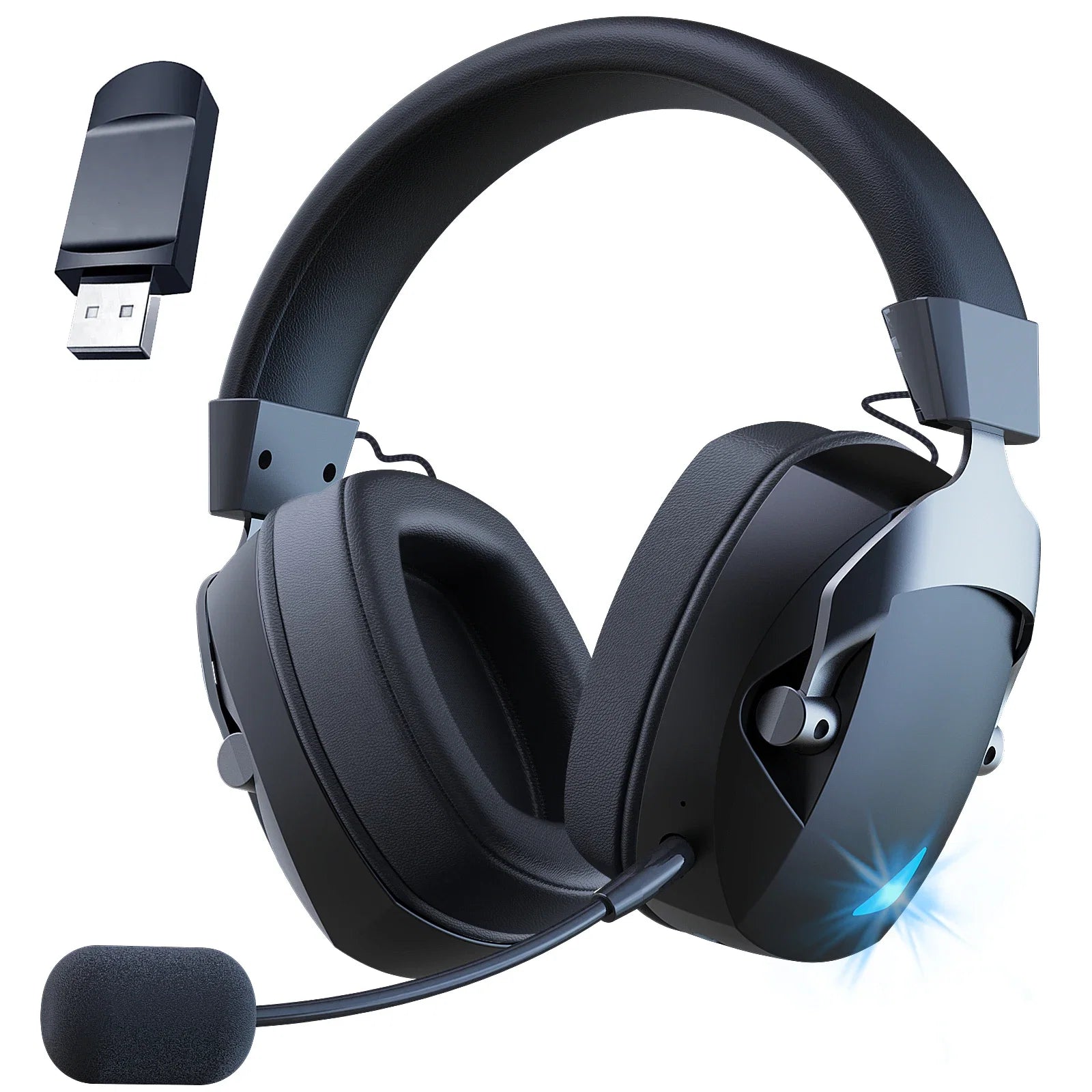 NNEOBA 2.4GHz Wireless Gaming Headset