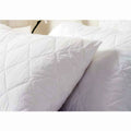 NNEDSZ Essentially Home Living Twin Pack Quilted Standard Pillow Protectors-0